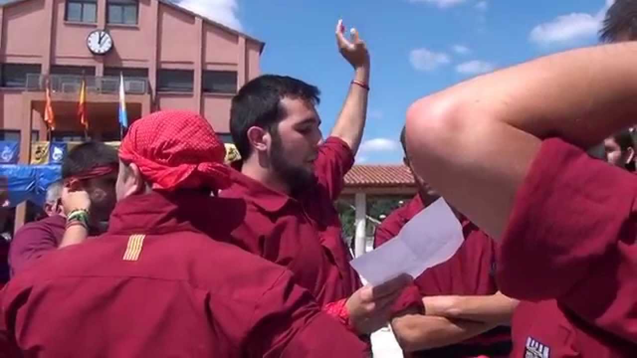 20140713 - 02 - Cantant una Pinya - Festa Major de Polinyà - Capgirats - Castellers de Castellar