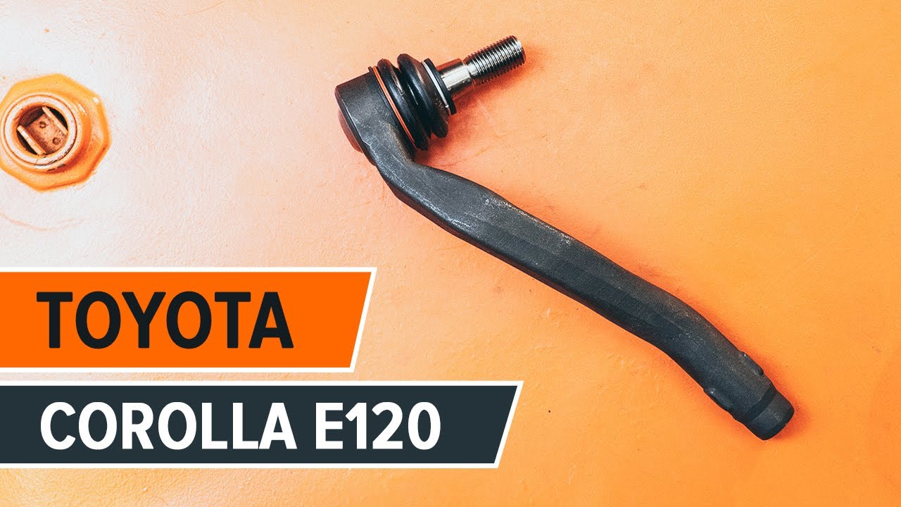 Toyota Corolla E120 kormányösszekötő rúd fej csere ÚTMUTATÓ | AUTODOC