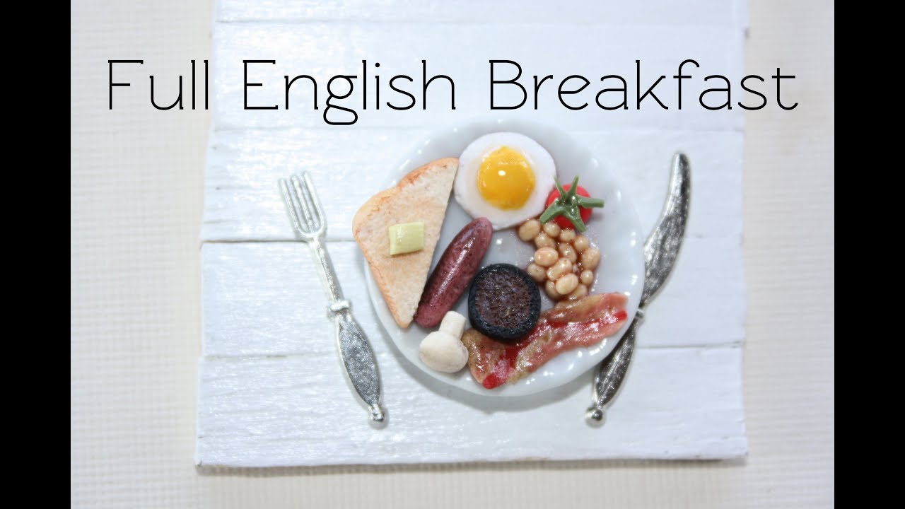 Full English Breakfast - Polymer Clay Food Tutorial