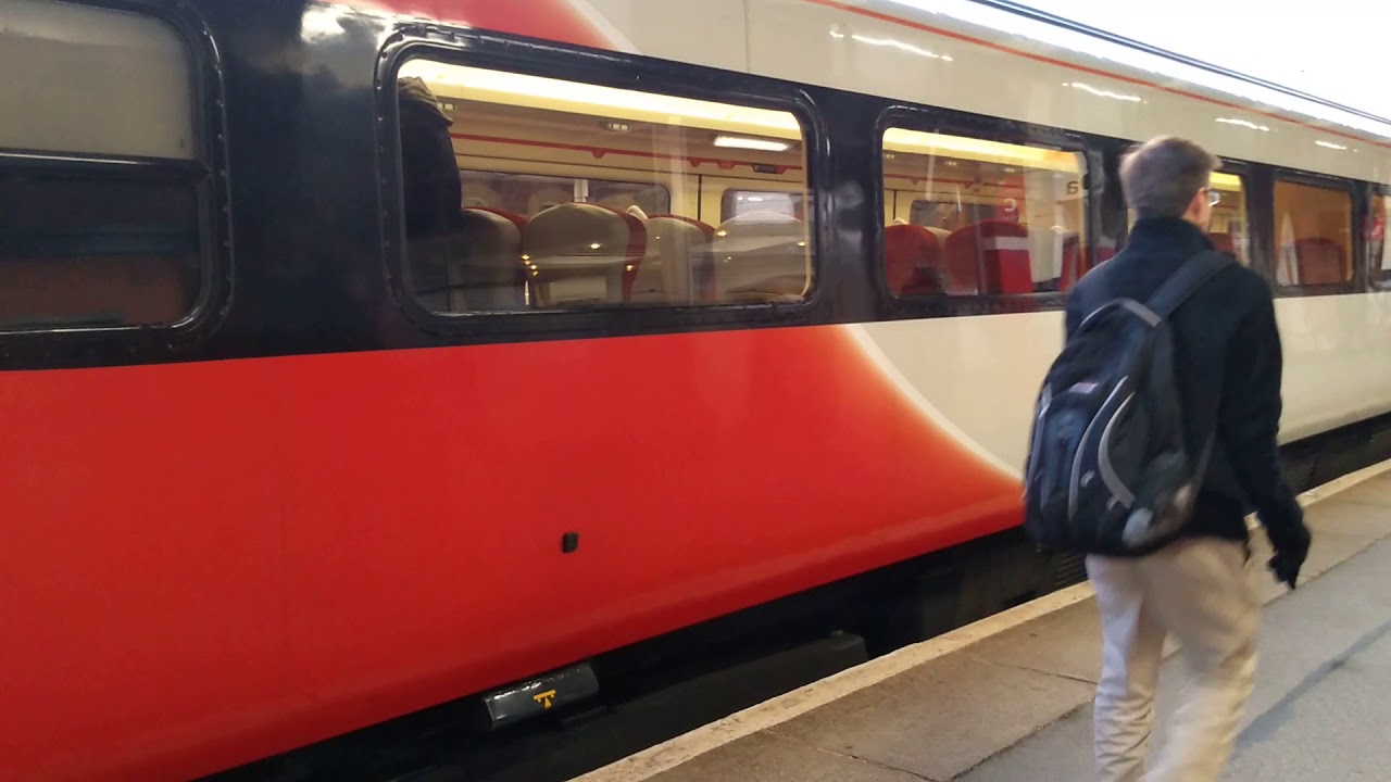 LNER HST And 225 Arriving And Departing And Cross Country Voyager Arriving Doncaster