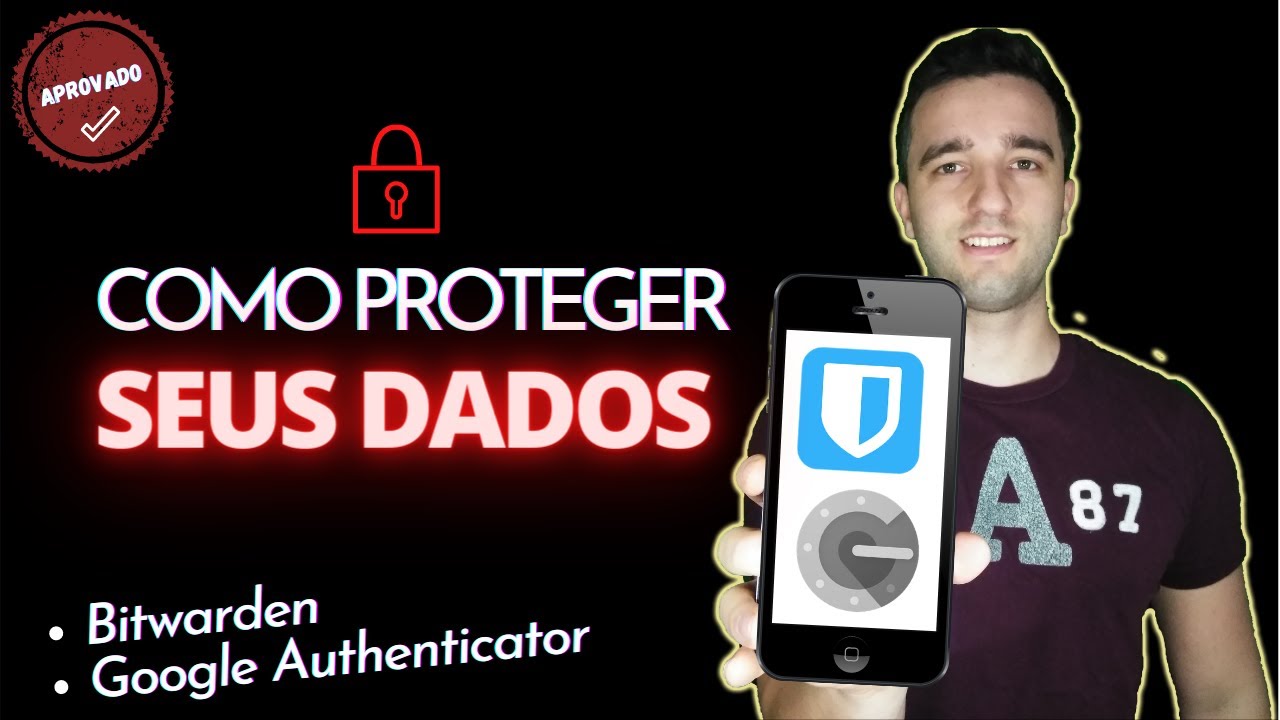 Como proteger LOGIN E SENHA (Bitwarden, Google Authenticator, gerenciador de senhas, login 2 etapas)