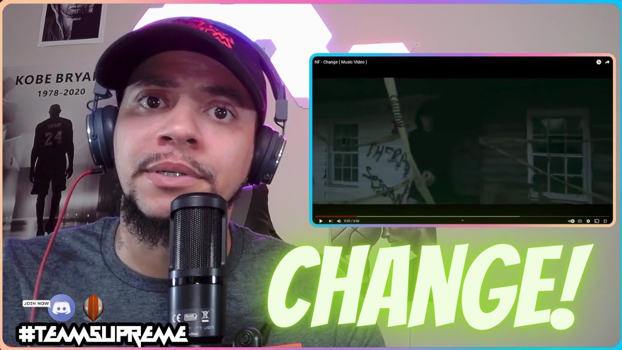 MY  NEW FAV NF SONG????NF - Change (LIVE REACTION)