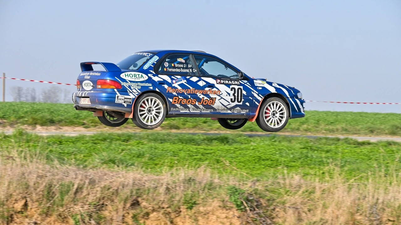 Rallye de Hannut 2026 Onboard Subaru Impreza Kp6 Ciplet