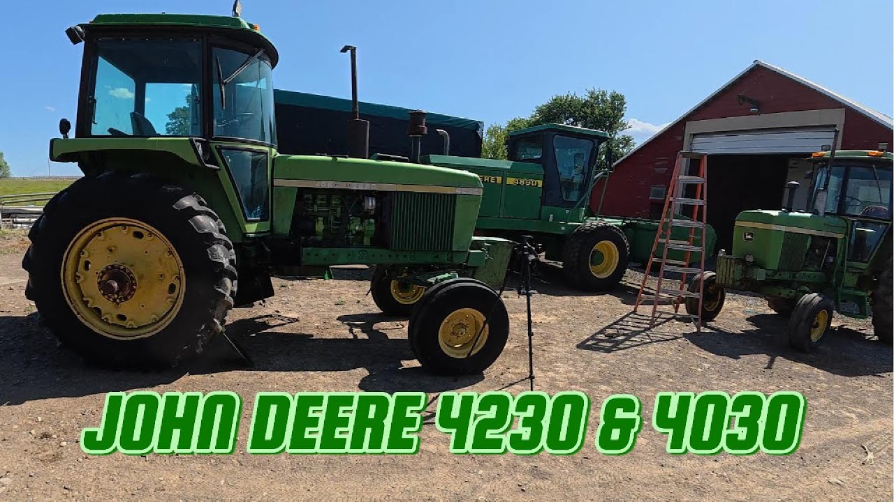 John Deere tractors, maintenance never ends!