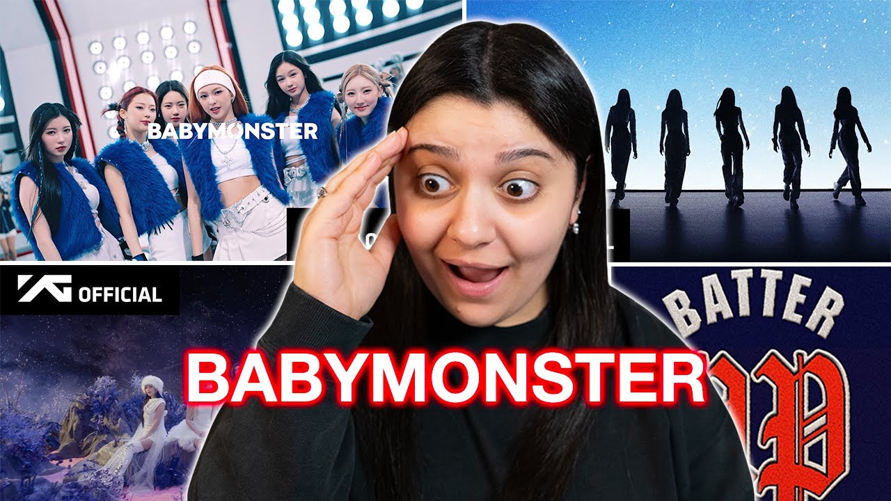 BABYMONSTER - DREAM, BATTER UP, Stuck In The Middle M/V's | REACTION!!