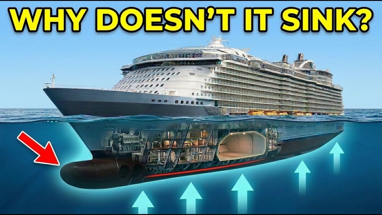 The Physics Trick That Keeps Cruise Ships From Flipping Over
