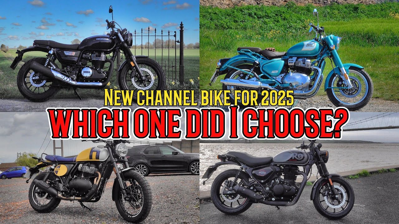 🚨 New channel Motorcycle 2025! 4 top bikes to choose from but, which motorcycle did I buy?