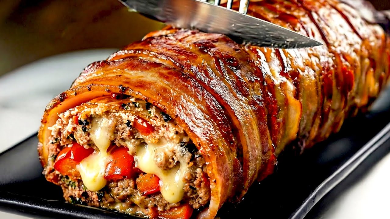The Juiciest Meatloaf In 15 Minutes! Incredibly Easy And Delicious