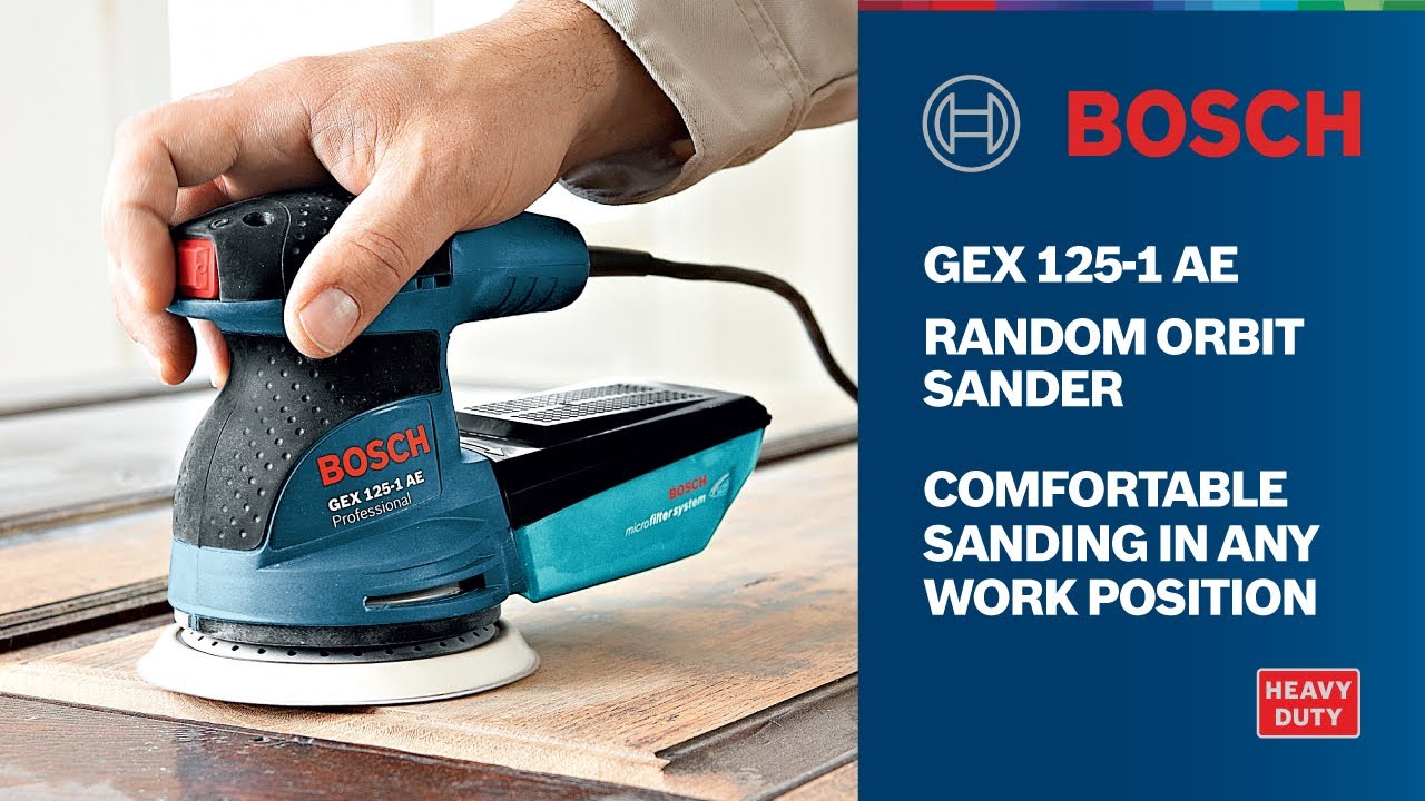 Bosch GEX 125-1 AE Professional Random Orbit Sander