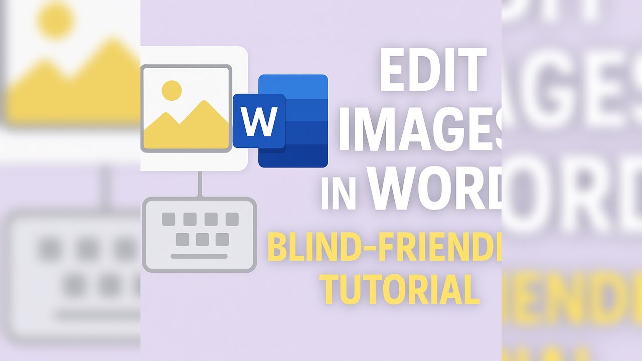 Blind-Friendly Image Mastery in Word – Resize, Compress & Add Alt Text with a Screen Reader!