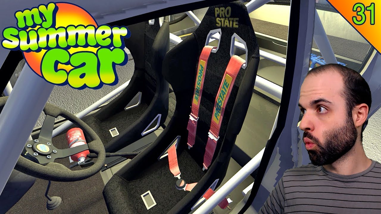 JAULA ANTIVUELCO + ASIENTOS RACING | MY SUMMER CAR Gameplay Español