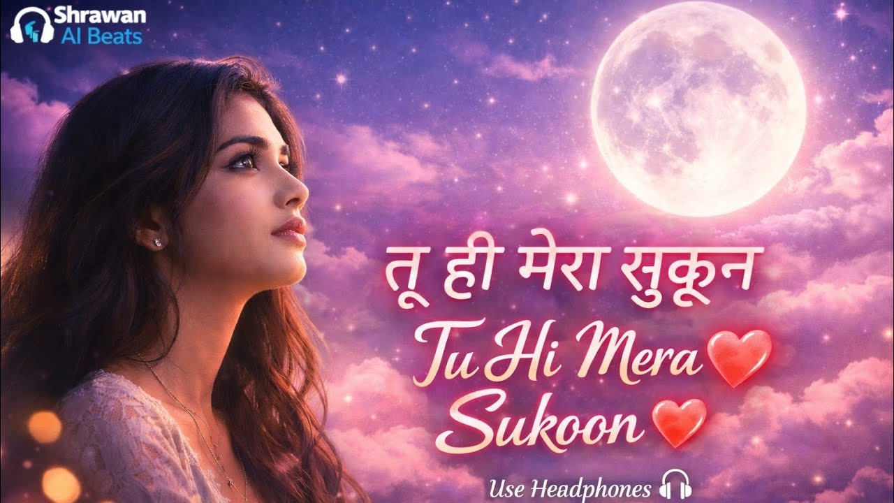 Tu Hi Mera Sukoon ❤️ | तू ही मेरा सुकून | Romantic Love Song | New Love Song 2026 l Shrawan AI Beats
