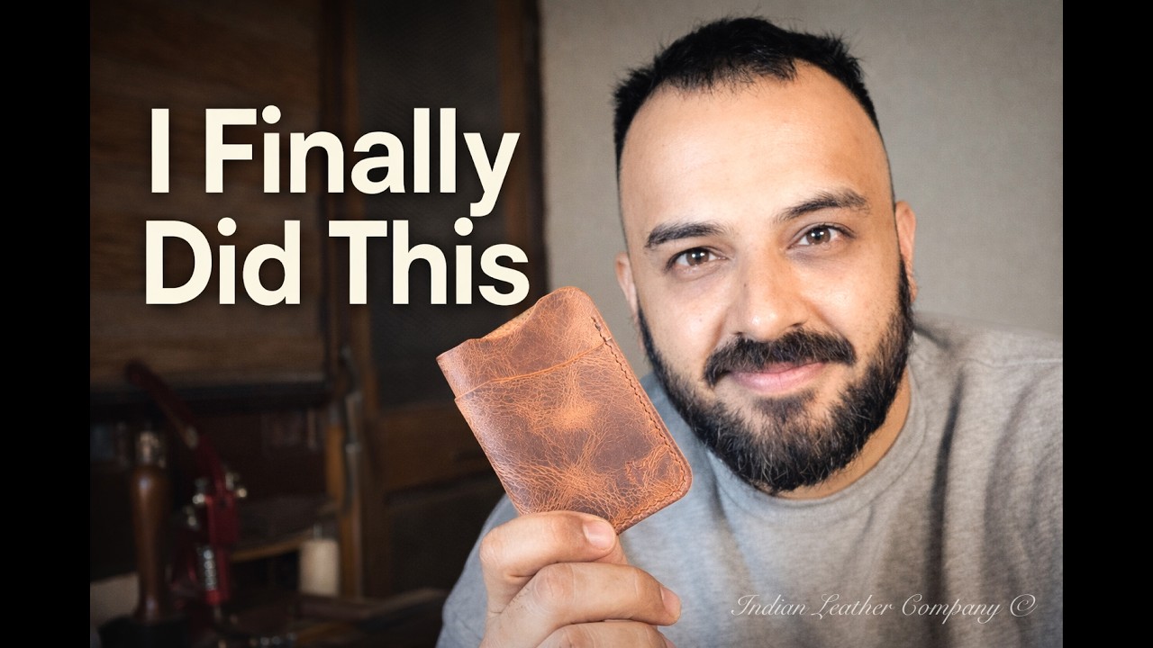 I Finally Did This | Introducing the New Indian Leather Company Wallets