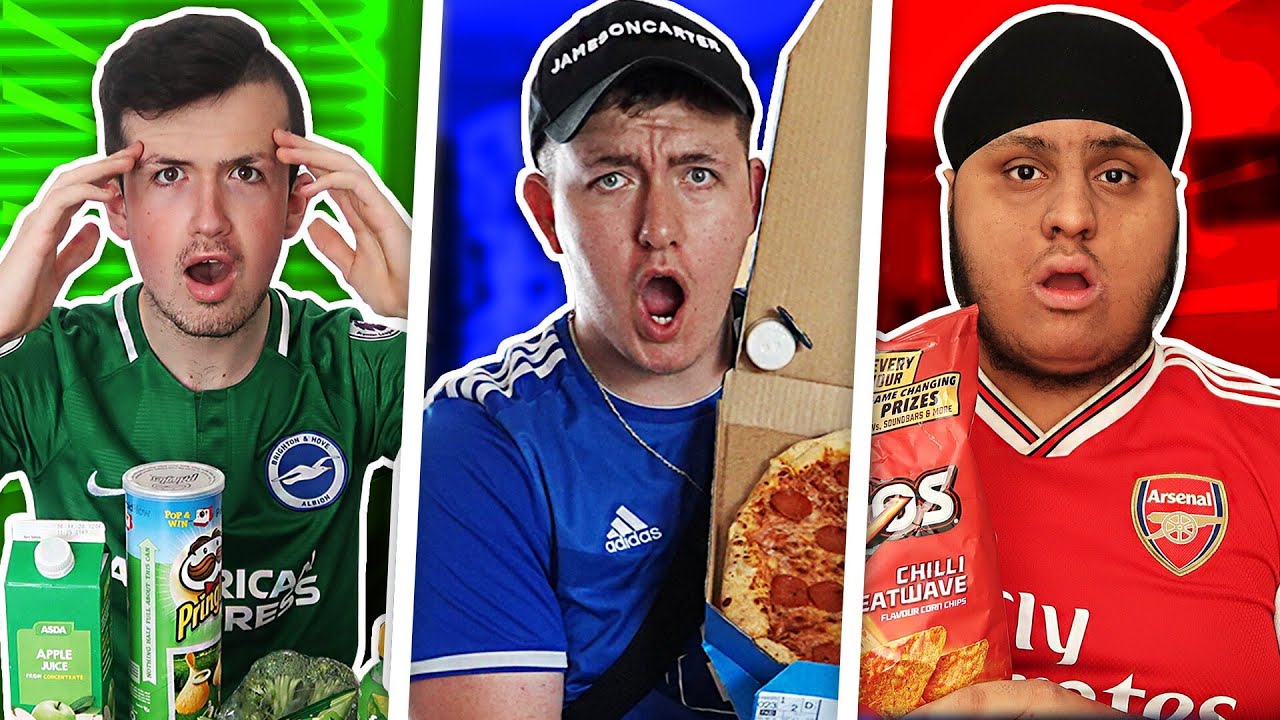 OFFSIDERS EAT ONE COLOUR FOOD FOR 24 HOURS CHALLENGE!