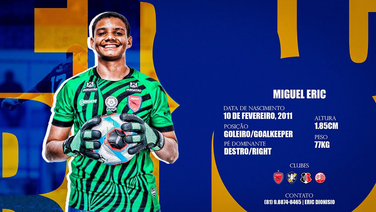 MIGUEL ERIC (2011) | GOLEIRO / GOALKEEPER | TEMPORADA 2025