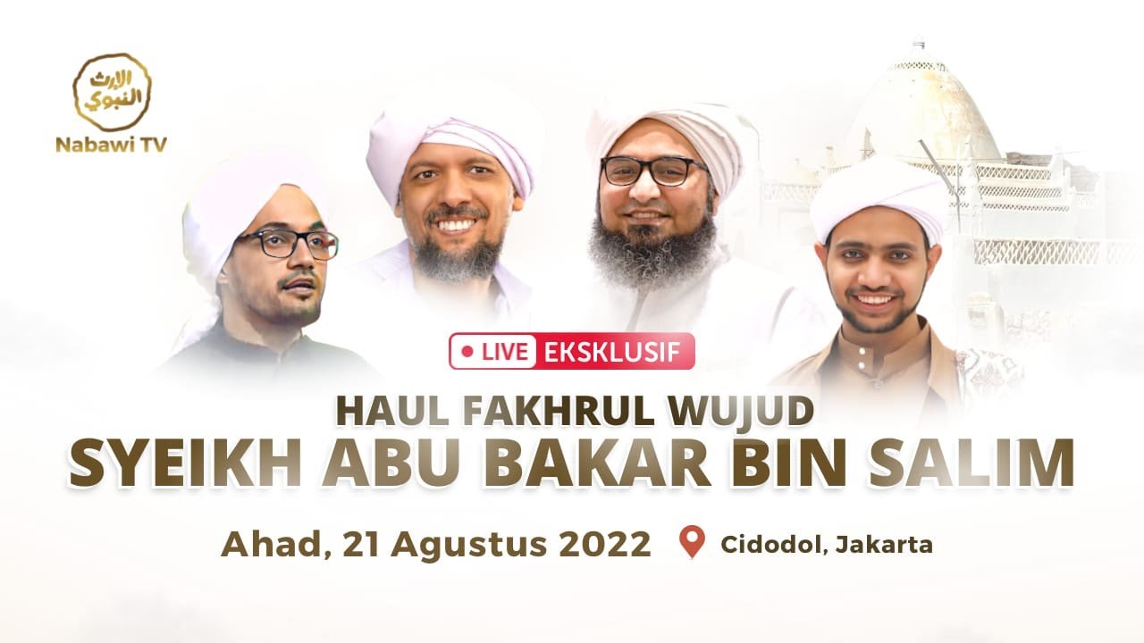 🔴LIVE HAUL Syeikh Abu Bakar bin Salim, Cidodol - Jakarta | Nabawi TV