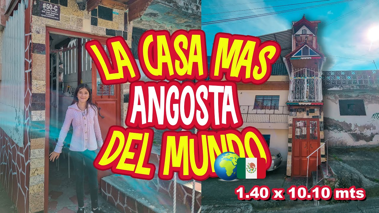 la casa mas angosta del mundo esta en uruapan, #michoacán   😱😍🇲🇽