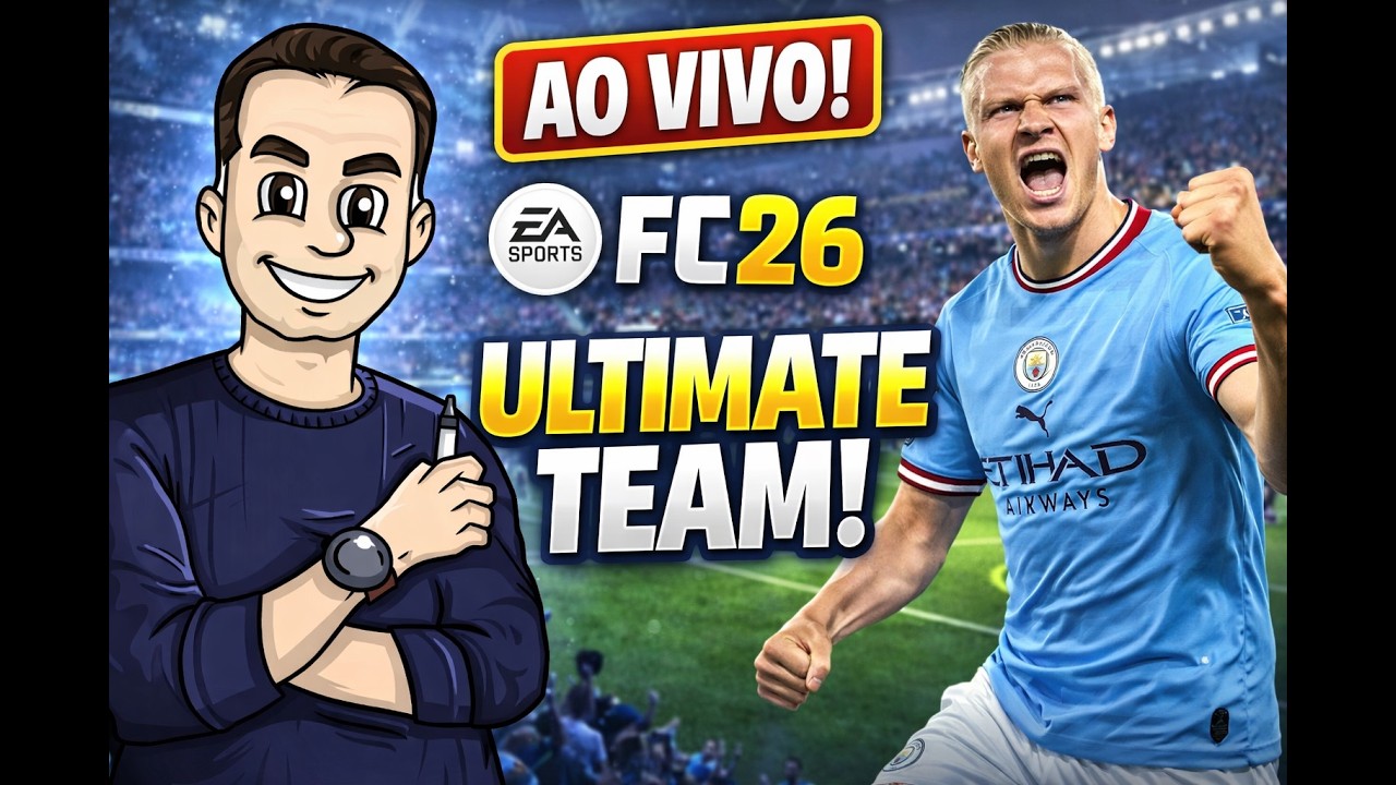 AO VIVO 🔥 EA SPORTS FC 26 ULTIMATE TEAM | Construindo um Time Monstro!