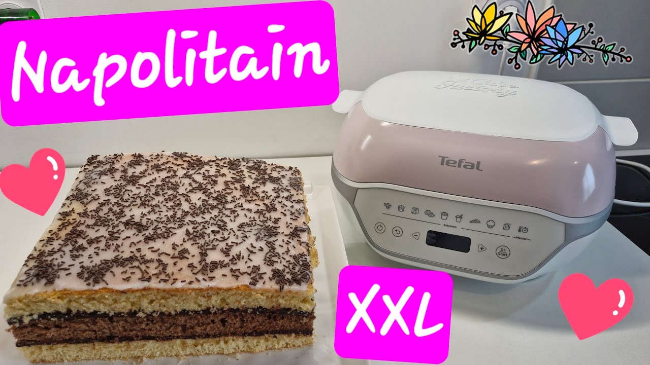 Napolitain XXL au Cake Factory Infinity de Tefal!