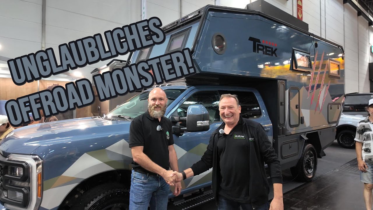 Burow Reisemobile: Trek5 auf dem Caravan Salon 2025, das Offroad-Wohnmobil, das uns sprachlos machte