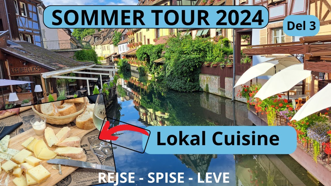 Sommer tour 2024 - Frankrig, Citadel de Bitche, Colmar og Col du Ballon #smaaveje