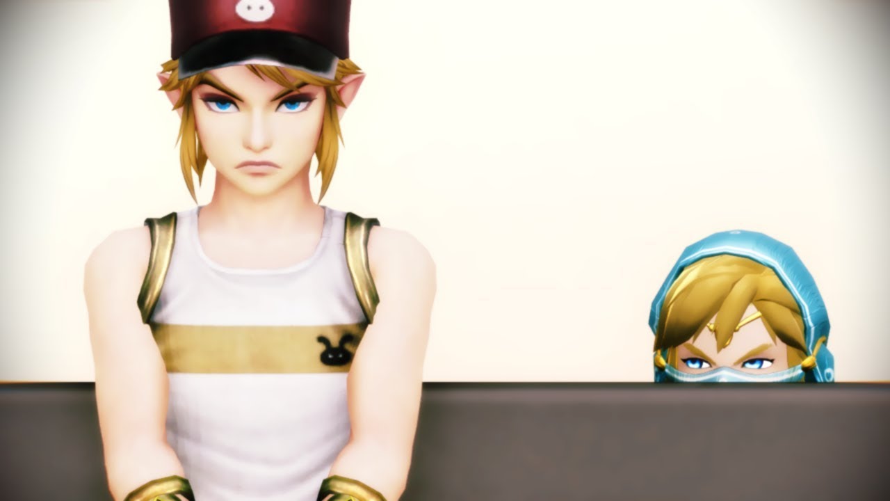 Why Postman Link hates Gerudo Link - The Legend of Zelda animation 【MMD】