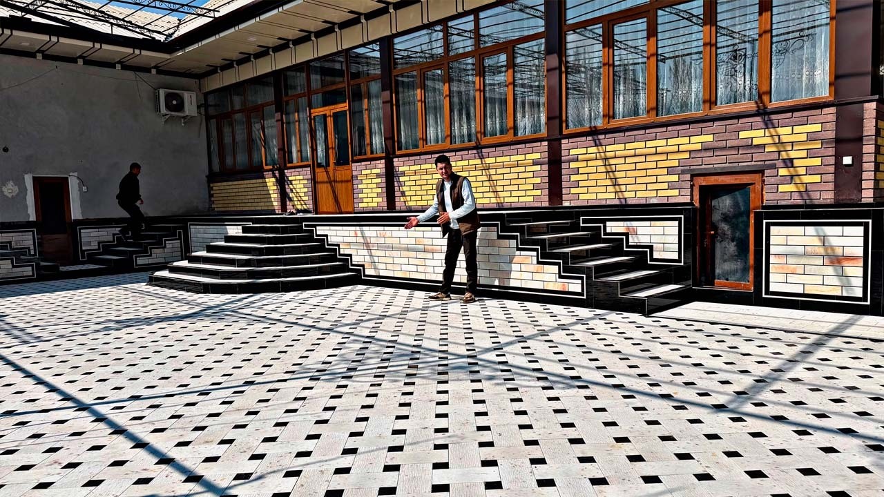 UYGA BURCHATKA TERISH NARXLARI VA BURCHATKA NARXLARI 2026 YIL Ховлига Брусчатка териш...