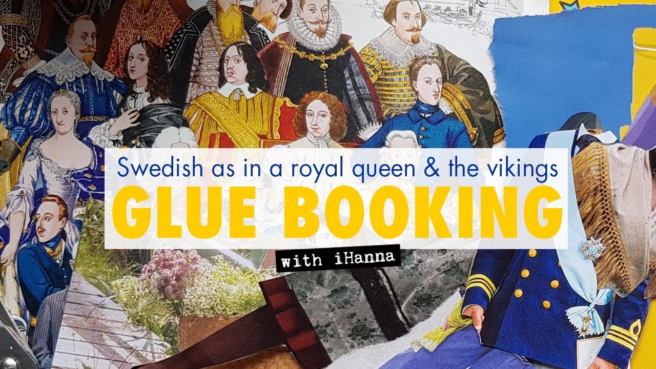 Royal Swedish GLUE BOOK spread