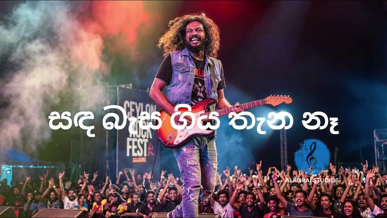 Sanda Basa giya thana na | සඳ බැස ගිය තැන නෑ  |  Rookantha Gunathilaka | Rock cover