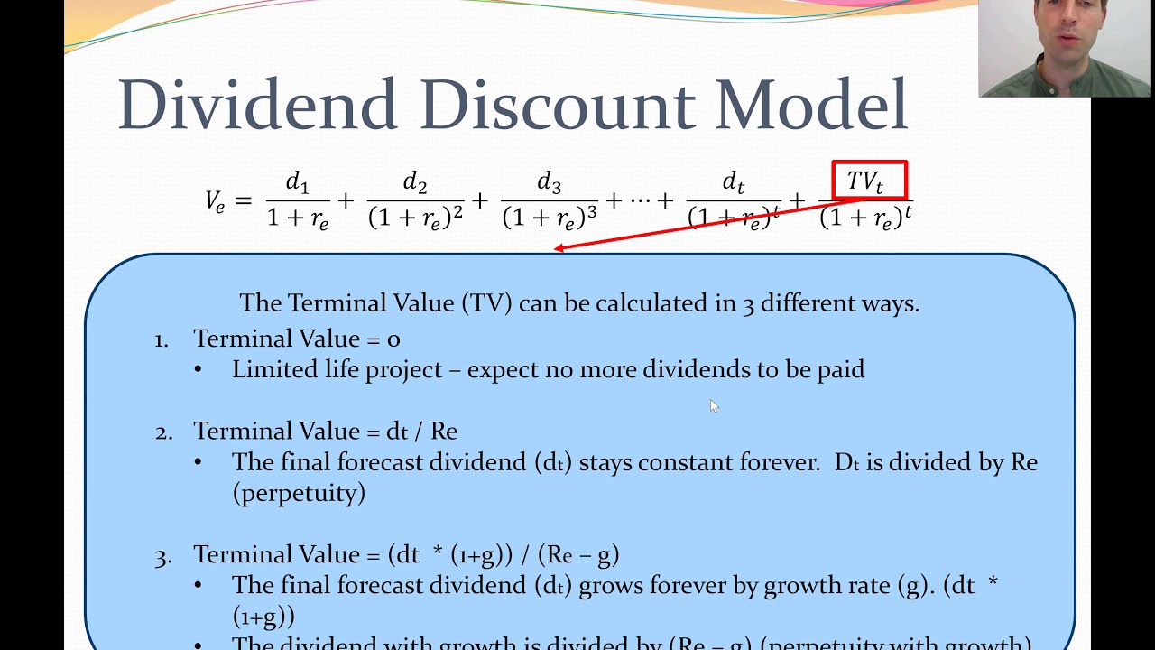 Discounted Dividend Model