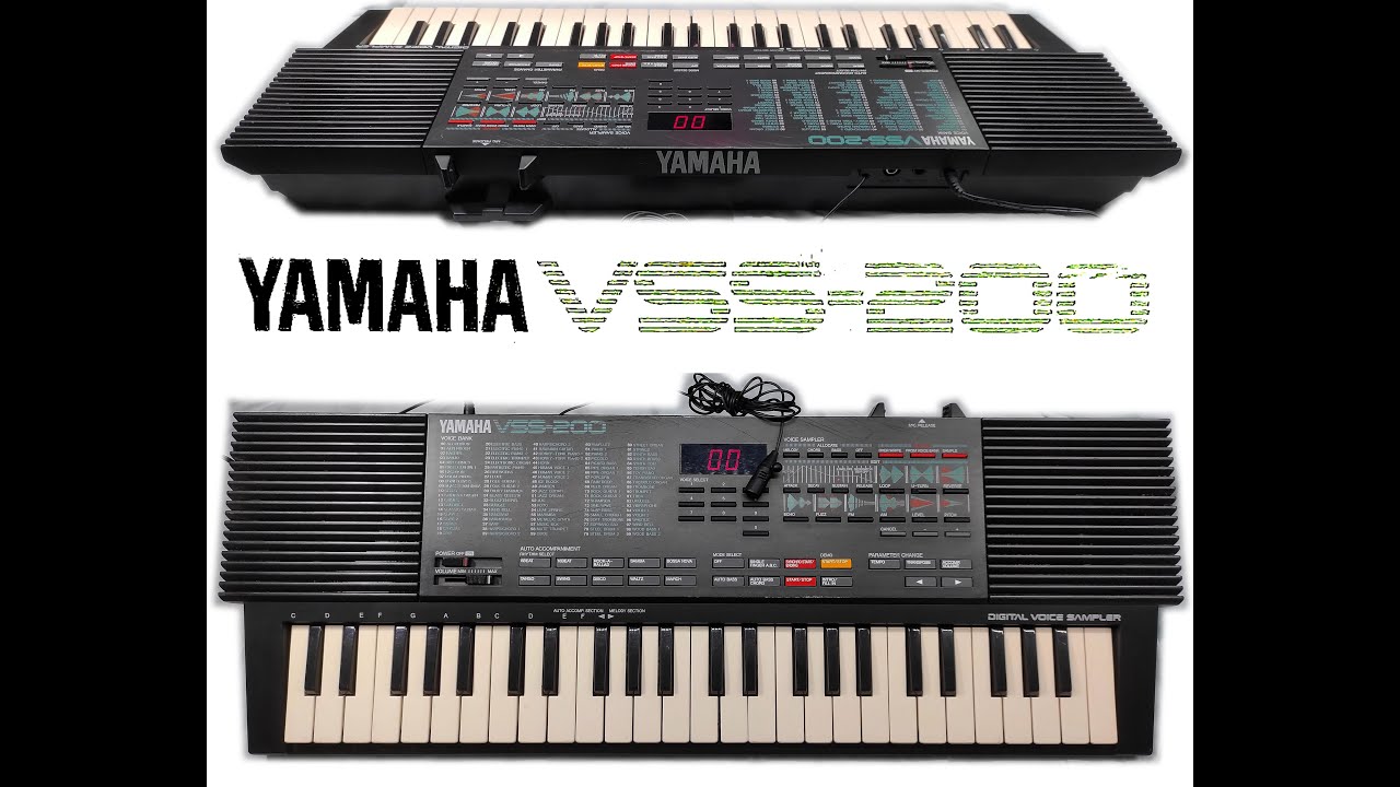 YAMAHA VSS-200 (preset sounds testing)