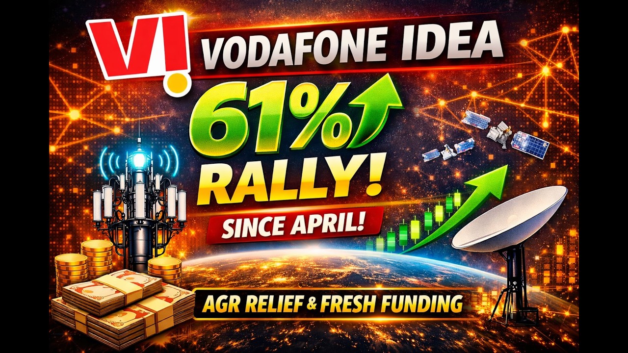 Vodafone Idea Stock Rallies 61% Since April | AGR Relief & Fresh Funding Drive Massive Surge ✅🗼