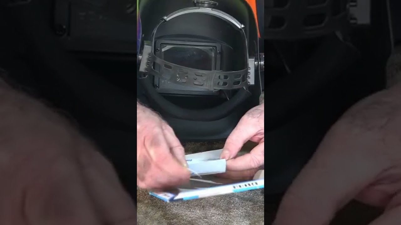 Try This If You Can't See When Welding