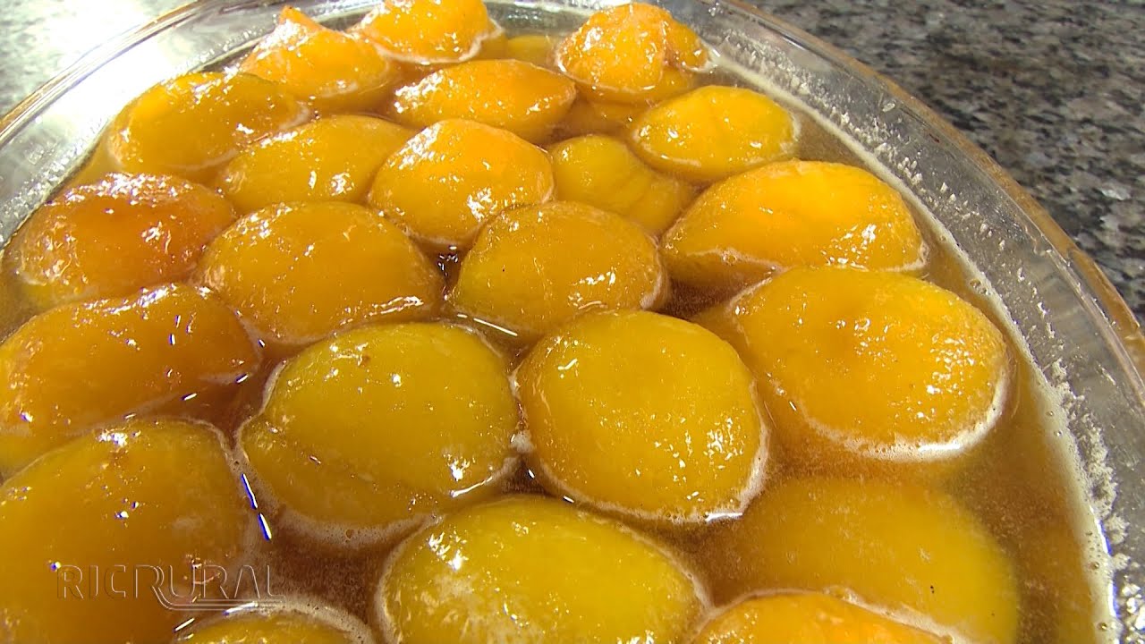 Doce de Pêssego em Calda