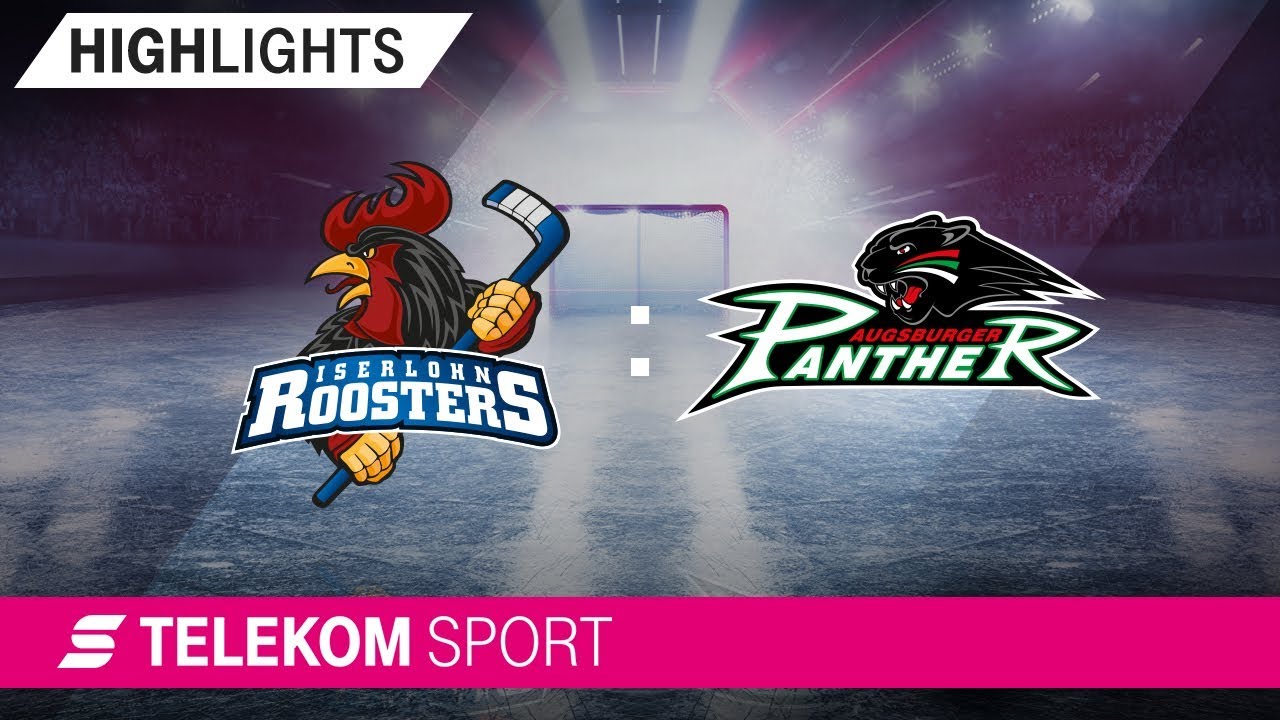 Iserlohn Roosters - Augsburger Panther | 9. Spieltag 18/19 | Telekom Sport