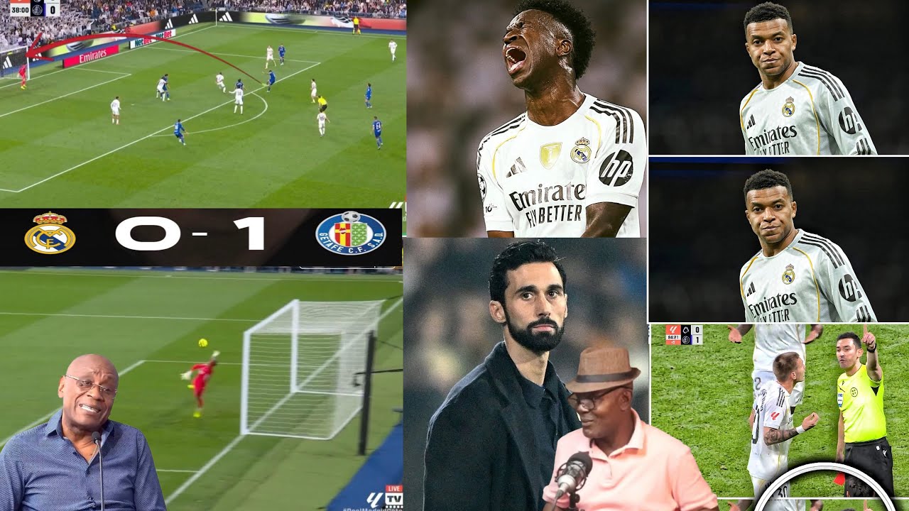 Real Madrid 0-1 Getafe/ Defèt montre klè tout febles Real et yo tou bay Barcelone chanpyona a