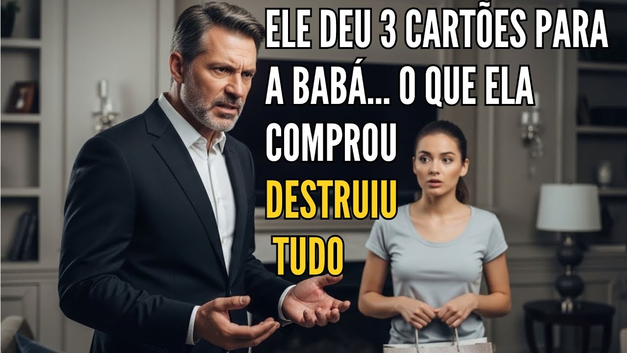 Bilionário entregou cartões para testar a nova BABÁ: o que ela comprou fez ele cancelar o casamento