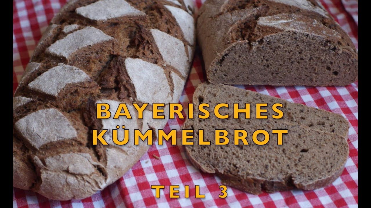 Bayerisches Kümmelbrot aus der Reihe "Deutsches Schwarzbrot - alles nur Gefärbt?"