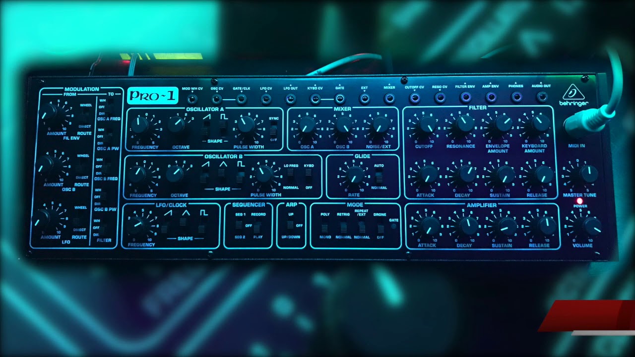 Behringer PRO-1 Analog Synthesizer (2019)