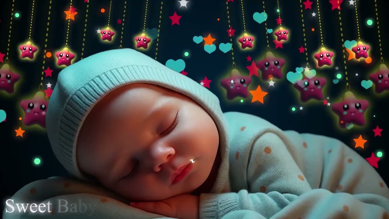 Baby Sleep Music 🌙 Quiet Baby Fast in 3 Minutes 💤 Gentle Deep Sleep 🎵 Mozart & Brahms Lullabies