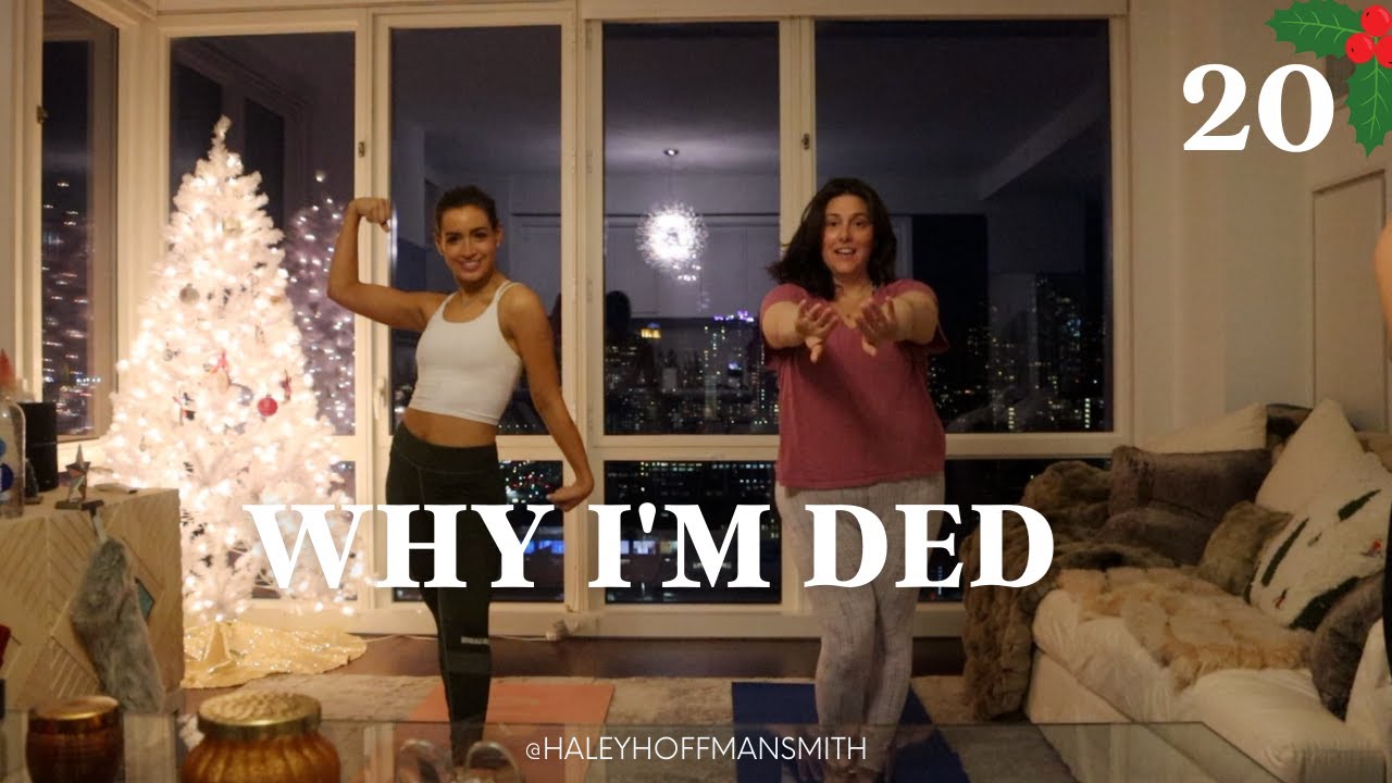 CRAZY days + MAJOR at-home personal trainer workout! ;) NYC VLOGMAS DAY 20