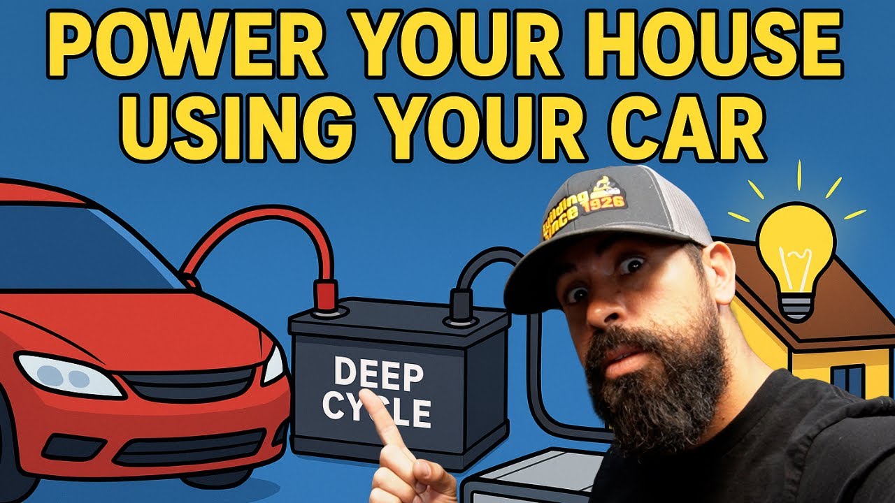 No Need to Buy a Generator, You already own one