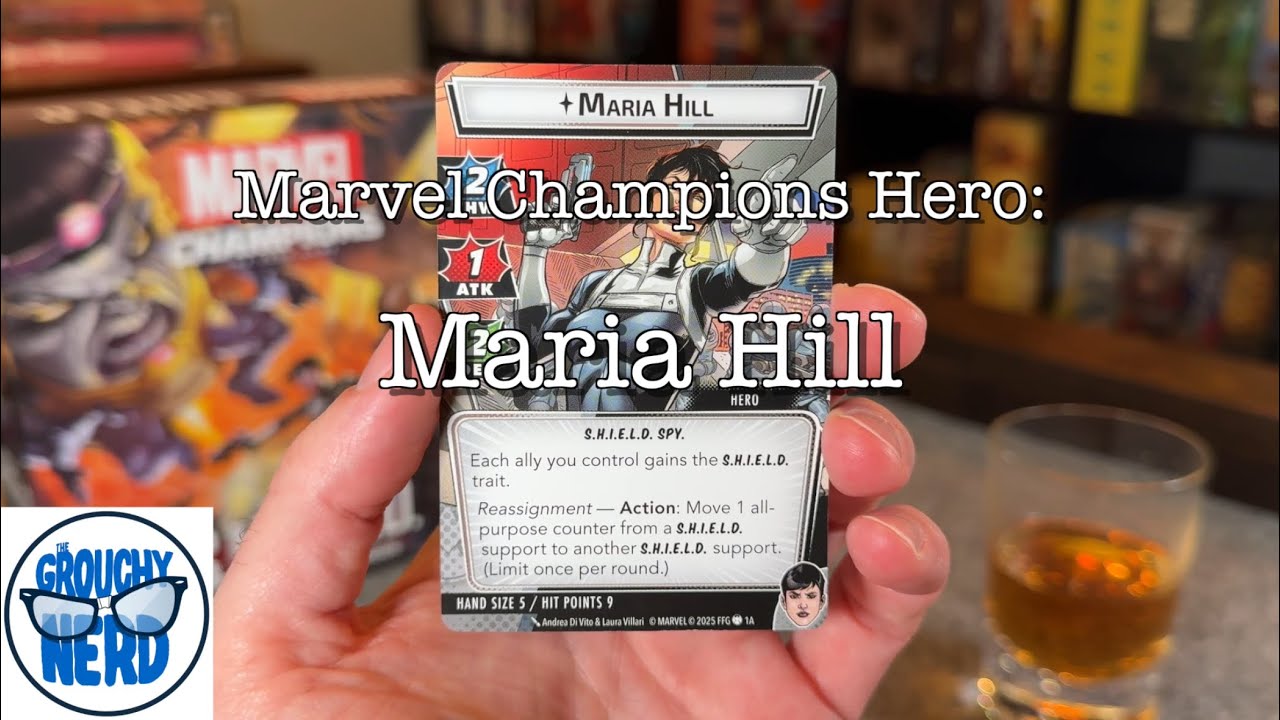 Marvel Champions Hero Maria Hill
