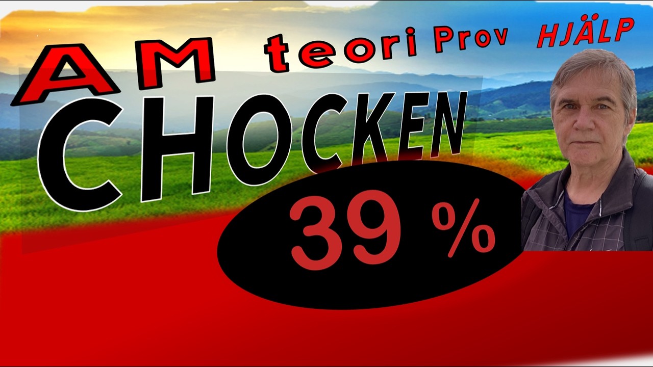 AM Teoriprov Chocken Resultat 2025