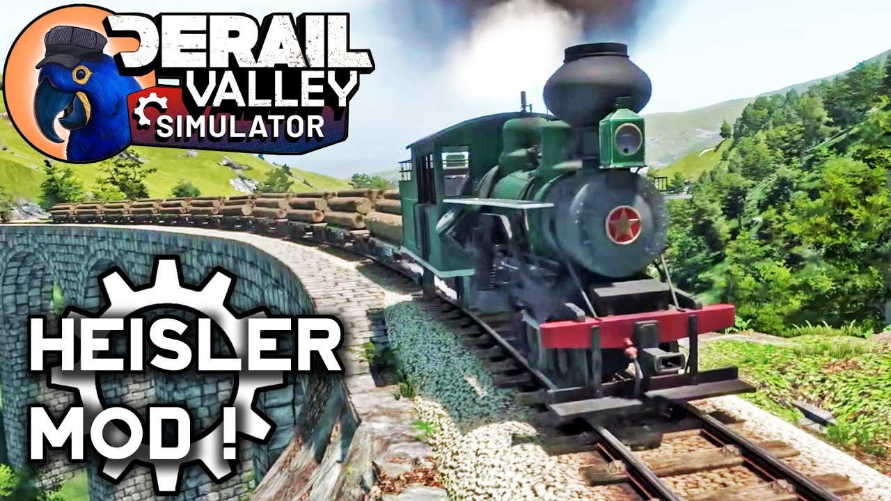 GEARED STEAM RETURNS to DERAIL VALLEY! Wild 'ol West Mod Spotlight