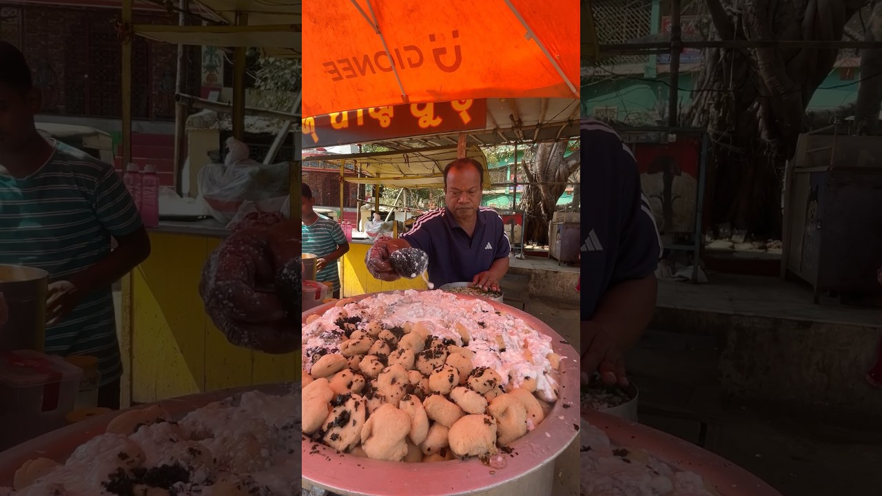 1000 People Eat Everyday | Highest Selling  dahi bara aloo Dum | Street food Cuttack Odisha ₹50