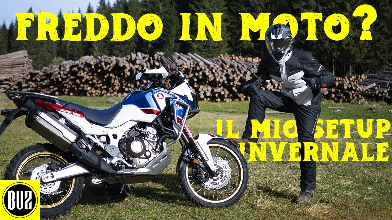 FREDDO IN MOTO?? NO PROBLEM! Il mio abbigliamento invernale