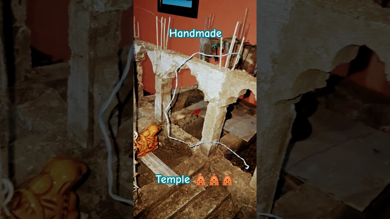 how to make mini mandir 