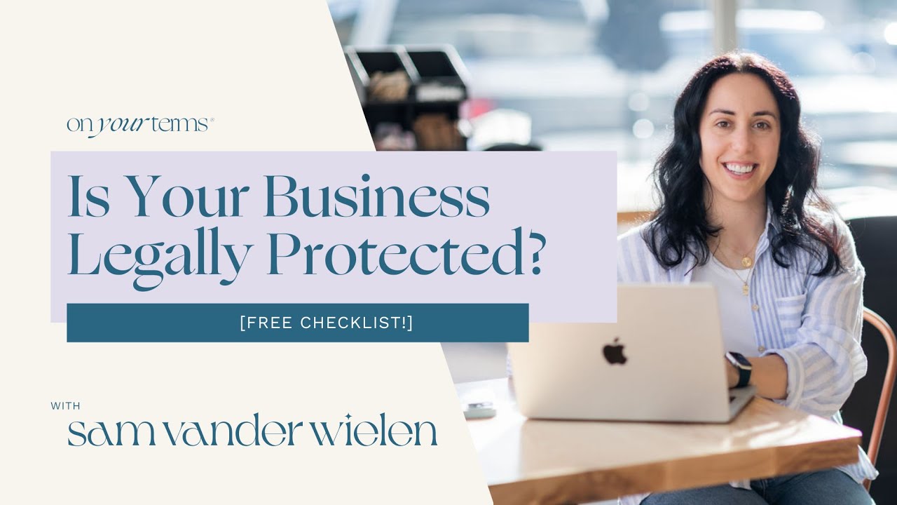 159. Is Your Business Legally Protected? [free checklist!]