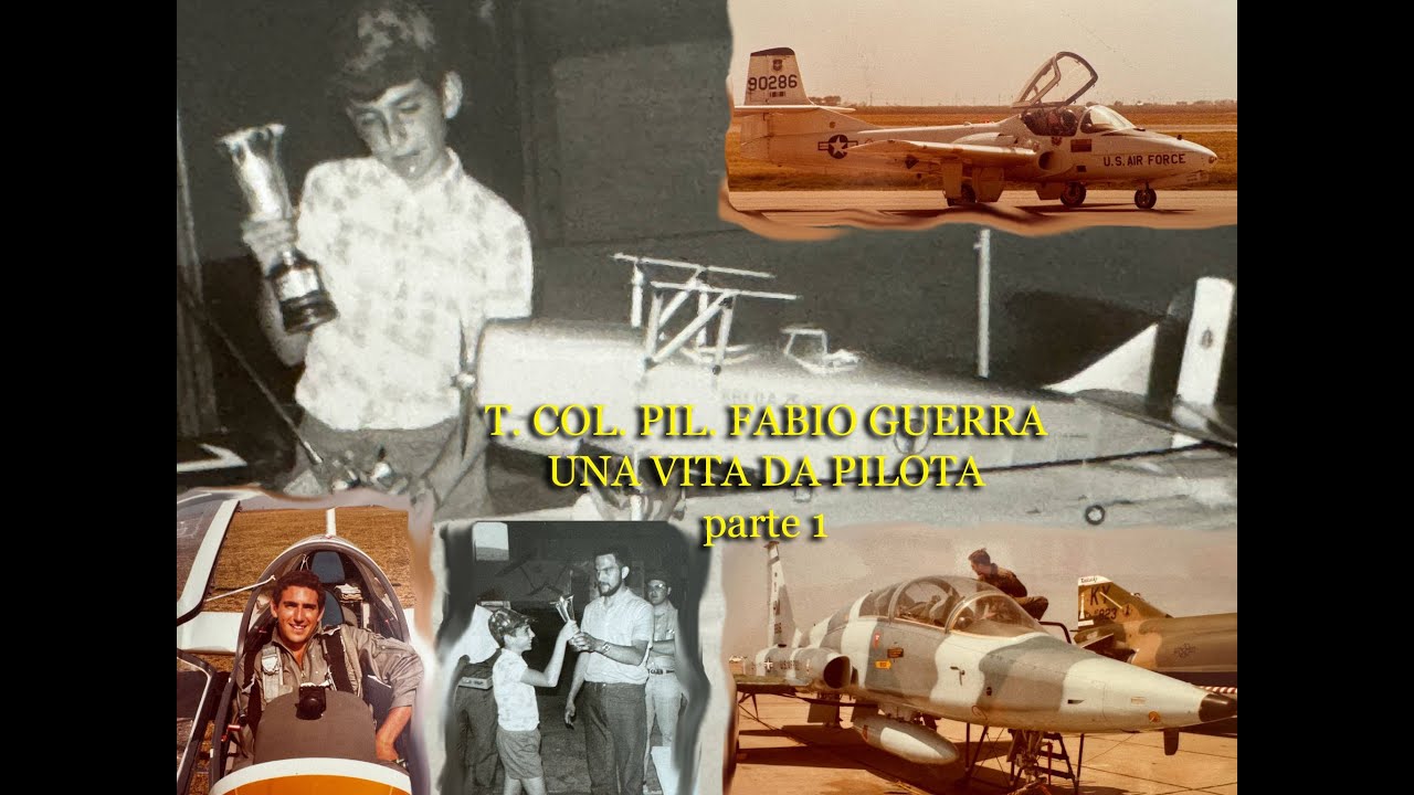 T. COL. PIL. FABIO GUERRA - L' ACCADEMIA AERONAUTICA E IL CORSO  URANO 3° parte 1